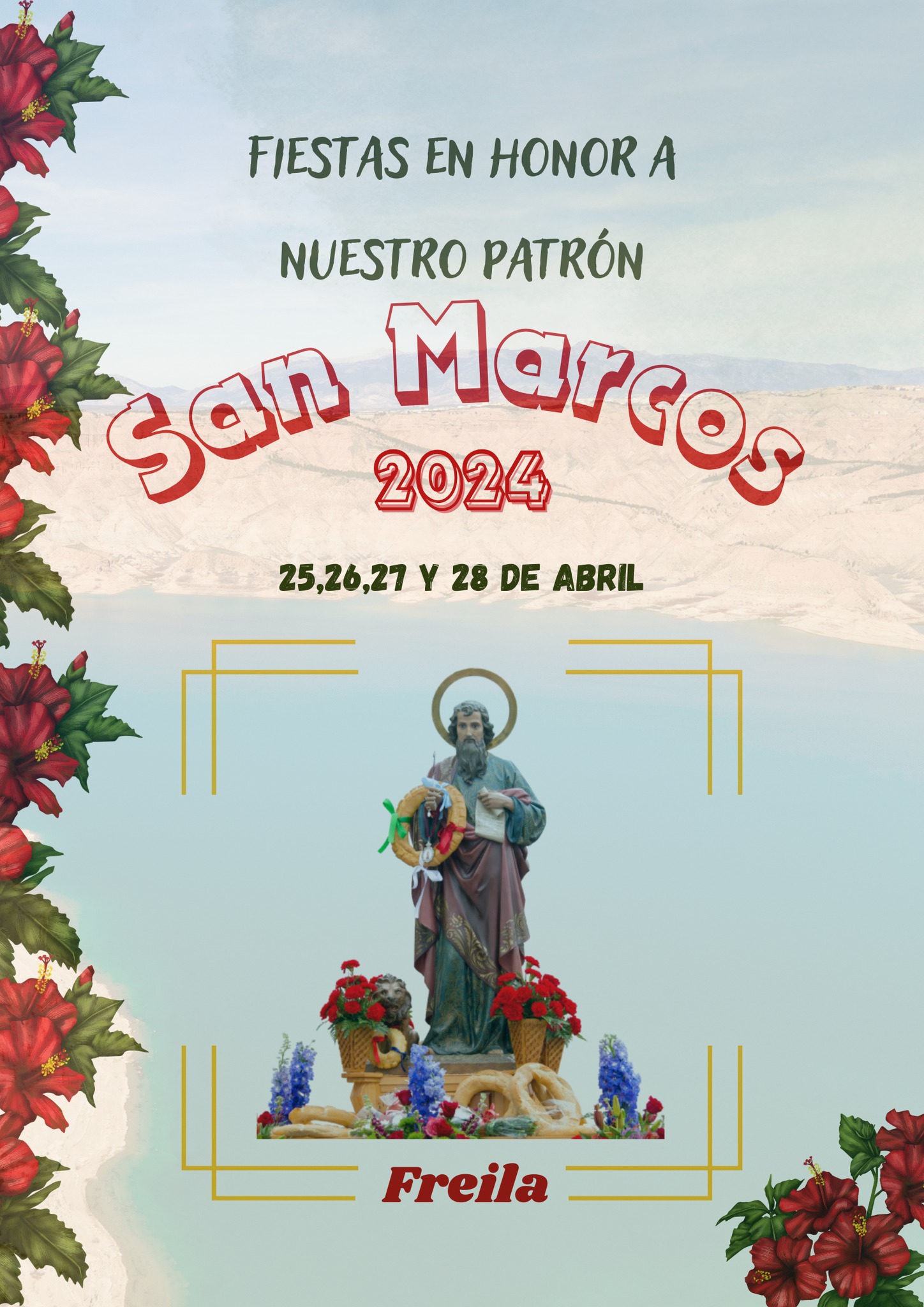 Fiestas patronales en honor de San Marcos 2024 Freila
